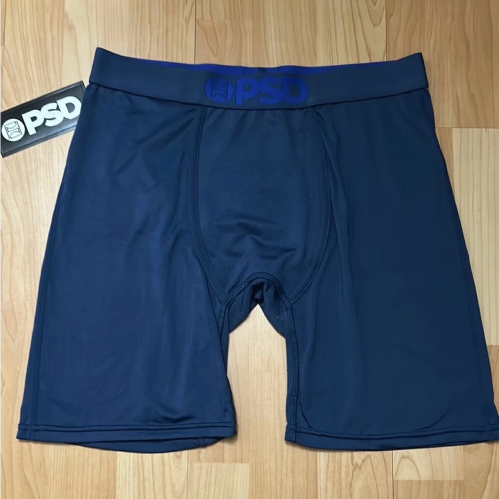 PSD Men's Deep Blue Boxer Briefs